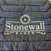 Eddie Bauer STONEWALL RANCH Mens XL Puffer Vest Goose Down Full Zip Pocket Black image 3