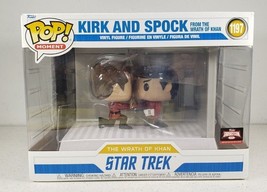 FUNKO POP! Moment: Star Trek Captain Kirk and Spock #1197 Target Con Exc... - £29.83 GBP