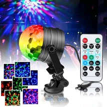 Party Disco Light Rgb Led Stage Ball Lights Sound Activated Strobe Lamp ... - £26.78 GBP