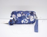 NWT New Kipling KI4504 Lowie Pouch Wallet Wristlet Polyester Winter Bloo... - $38.95