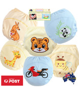 6X Potty Toilet Training Pants for Girls Boys Unisex Designs AW-01 - $555.19 MXN