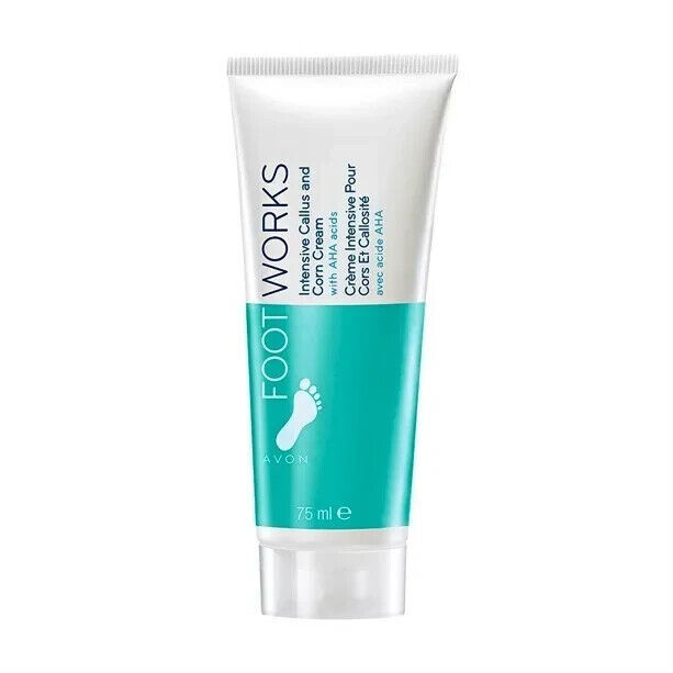 AVON Foot Works Intensive Callus and Corn Cream with AHA acids 75ml - $7.33