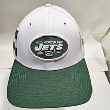 New Era 39THIRTY New York Jets  White M/L Flex Stretch Fitted Hat Cap NFL - €17,18 EUR