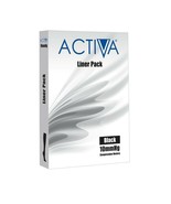 Activa Stocking Liner Pack CT 10mmHg x 3 - Choose from S/M/L/XL/XXL - Black - £26.23 GBP+