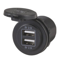  Easy-Install Dual USB Charging Ports Socket (2x2.1A) - $47.71