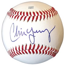 Chris Young Texas Rangers Signed Baseball 2023 World Series Autograph Proof - £55.78 GBP