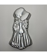 Wilton 1975 HOLLY HOBBIE Cake MOLD Pan Vintage Aluminum Farmhouse Cottag... - $21.18