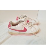 2008 Nike 345104-162 Santa Cruise Size 5.5Y White Pink Swoosh - $381.30 MXN