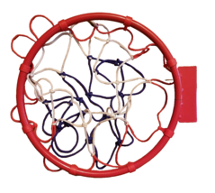 Wall Mount Basketball Hoop with Basketball Net Set For Indoor Basketball... - $19.79