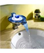 Cascada Color Changing LED Waterfall Bathroom Wall Mount Faucet (Chrome ... - £211.17 GBP+