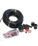 75ft Garden Greenhouse Irrigation Plant Watering Dripping Hose Sprinkler... - €15,30 EUR