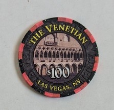 The Venetian Las Vegas, NV $100 Casino Chip - £106.46 GBP