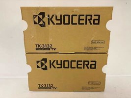 2 Genuine Kyocera ECOSYS M3560idn, FS-4300DN Black Toners TK-3132, 1T02L... - $2,356.16 MXN