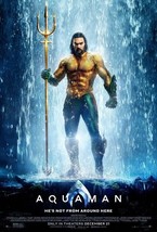 Aquaman Movie Poster James Wan Jason Momoa 24x36&quot; 27x40&quot; 32x48&quot; 2018 Film Print - £9.49 GBP+