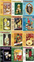 12 Vintage Duncan Ceramics Magazines Jan.- Dec. 1981 Complete Year - £15.84 GBP