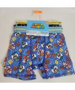 Boys Super Mario Athletic Boxer Briefs Size 6 3-pack Luigi Gaming NEW Un... - $8.89