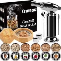 Complete Cocktail Smoker Kit w Torch Whiskey Smoker Infuser Kit Great Gi... - £33.34 GBP