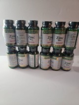 (Lot of 12) Nature’s Bounty Zinc 50 mg 100 Caplets each 11/24 - £36.75 GBP