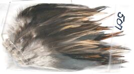 Fly-Tying 4&quot;to 6&quot; Natural Grizzly Variant Saddle Hackle #507 - $162.66 MXN