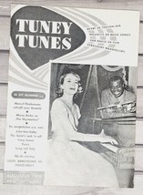 Louis Armstrong Grace Kelly &quot;TUNEY TUNES&quot; Aug. 1956 Magazine Dutch Eartha Kitt - £26.91 GBP
