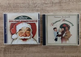 Norman Rockwell Collectible Christmas CD Lot of 2 Christmas Holiday Home... - $8.07