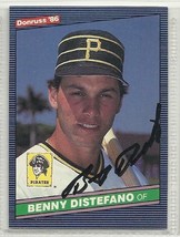 Benny Distefano signed autographed card 1986 Donruss - £7.64 GBP