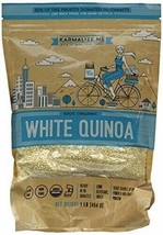 Karmalize.Me Organic Super Foods White Quinoa 1 lb. resealable package - £14.02 GBP