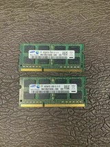 8GB For Samsung 2X 4GB DDR3 2RX8 PC3-10600S 1333mhz 204pin SODIMM Laptop Memory - £31.60 GBP