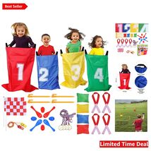 Whimsical 28-Piece Outdoor Games for Kids - Perfect for Parties &amp; Gather... - $54.40