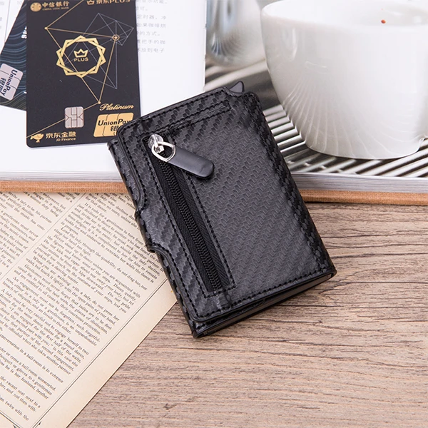 Customized Wallet Credit Card Holder Men Wallet  Aluminium Box Bank Card Holder  - $64.80