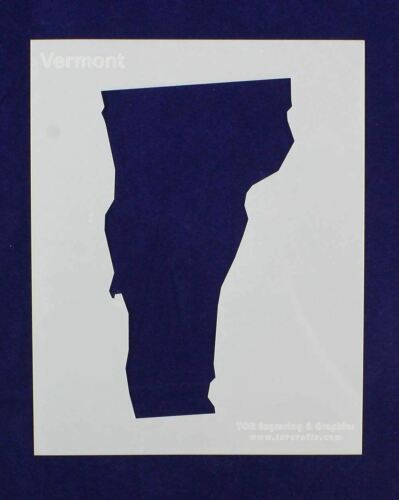 State of Vermont Stencil 14 Mil Mylar - Painting /Crafts/ Templates - $15.52