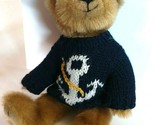 Ty Beanie Babies Collection Teddy Bear Salty Anchors Away Sailor BB20 - $5.08