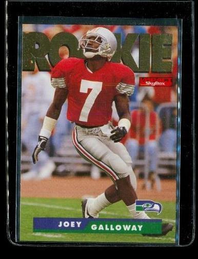Primary image for Vintage 1995 SKYBOX ROOKIE IMPACT Football Card #176 JOEY GALLOWAY Seahawks
