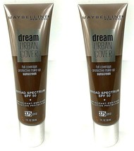 LOT 2 ~ Maybelline Dream Urban Cover Foundation 375 Java SPF50 Antioxida... - $262.33 MXN