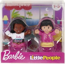 Fisher-Price Little People Barbie Toddler Toys Sleepover 2 Figure Pack Ages 18M+ - $12.86