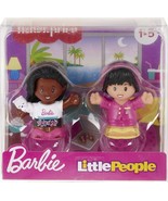 Fisher-Price Little People Barbie Toddler Toys Sleepover 2 Figure Pack A... - £10.11 GBP