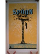 The Fillmore September 24 Worrying Picture Screen Printing Spoon Poster-... - $3,299.41 MXN