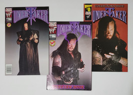 Undertaker #1 + Preview #1 + Wizard #0  WWF WWE 1999 Chaos Comics VF/NM ... - $16.78