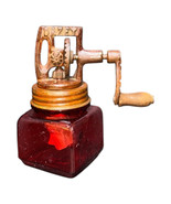 Antique Red Dazey Glass Butter Churn Feb 14 22 St Louis USA Wood Paddle ... - $513.13 CAD