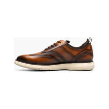 Stacy Adams Edgewood Wingtip Elastic Lace Up Sneakers Cognac 25690-221 image 7