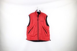 Vintage 90s Polo Sport Ralph Lauren Mens Large Spell Out Reversible Vest Jacket - £55.04 GBP
