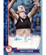 2024 Topps Chrome US Olympic Autographs KELLY CHENG /338 - $7.02