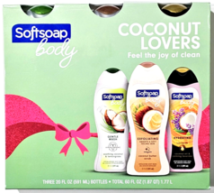 Softsoap Body Coconut Lovers Body Wash Lemongrass Butter Lavender - £28.76 GBP