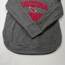 Team Apparel Arizona Cardinals Football Women's Gray Pullover Sweatshirt Size S image 14