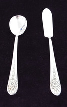 International Silver Wm Rogers Jubilee Silverplate Sugar Spoon and Butte... - £15.65 GBP