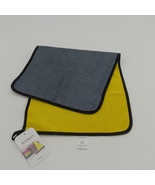 JUCIPAY Towels Dual-Sided Microfiber Cleaning Towel, Yellow and Grey, Bl... - $288.59 MXN