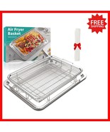 Healthy Cooking with 15.6&quot; x 11.6&quot; Stainless Steel Air Fryer Basket &amp; Tray - $770.75 MXN