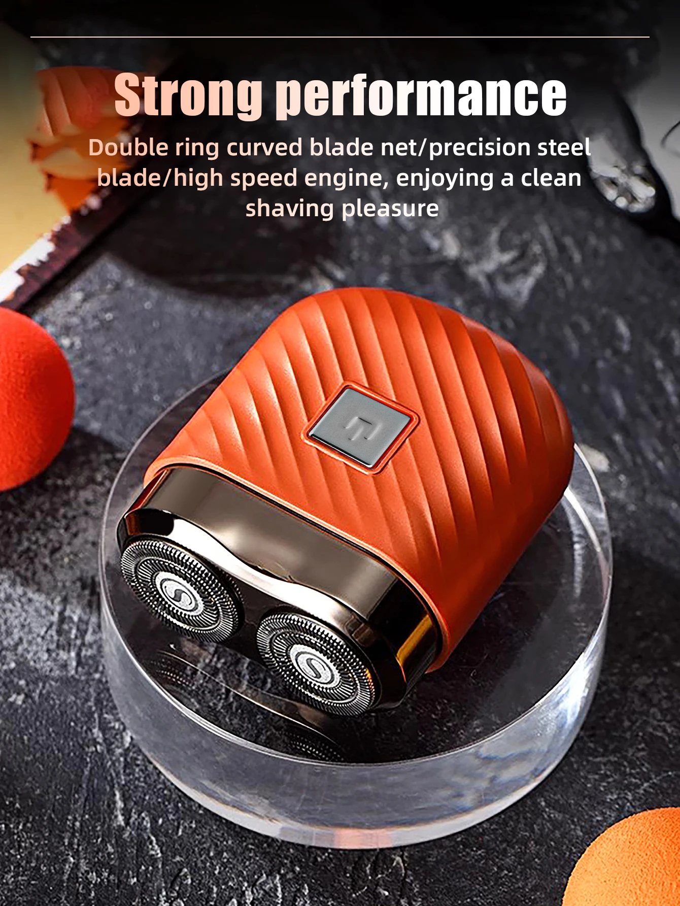 KIKIDO Original Design Portable Electric Shaver Twin Blade Dry Wet Razor... - $14.04+