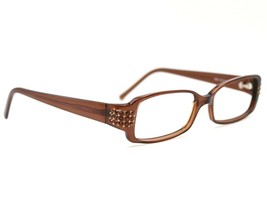 Fendi Women&#39;s Eyeglasses F622R 200 Brown Rectangular Frame Italy 50[]15 130 - $109.15 CAD
