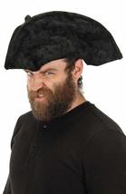 Scallywag Black Pirate Hat Costume Accessory - $9.99